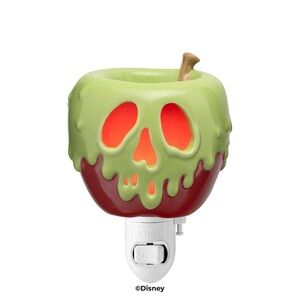 Scentsy Disney Villains: Just One Bite Mini Warmer Poison Apple Wall Plug In NIB